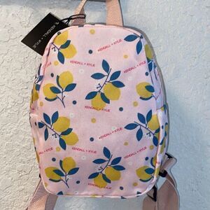 NWT Kendall & Kylie Mini Backpack Lemons ponk